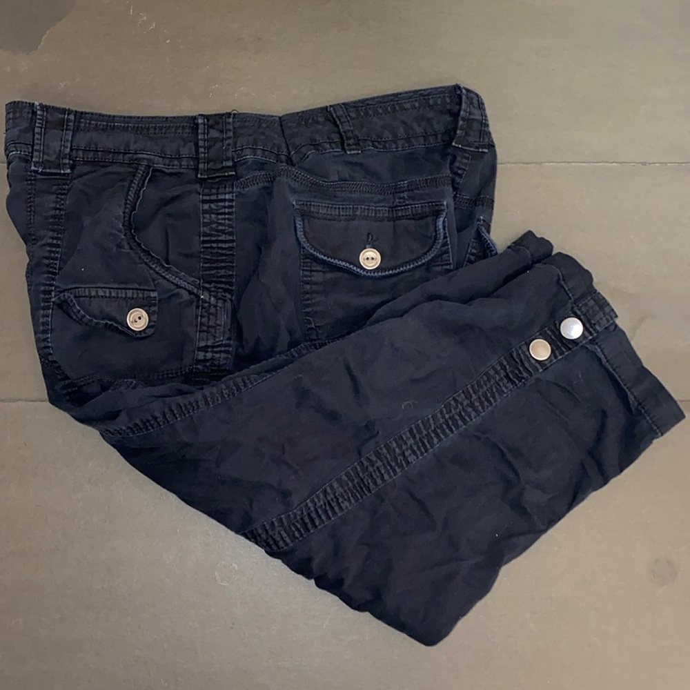 Style & Co Size 12 Black Capris Pants